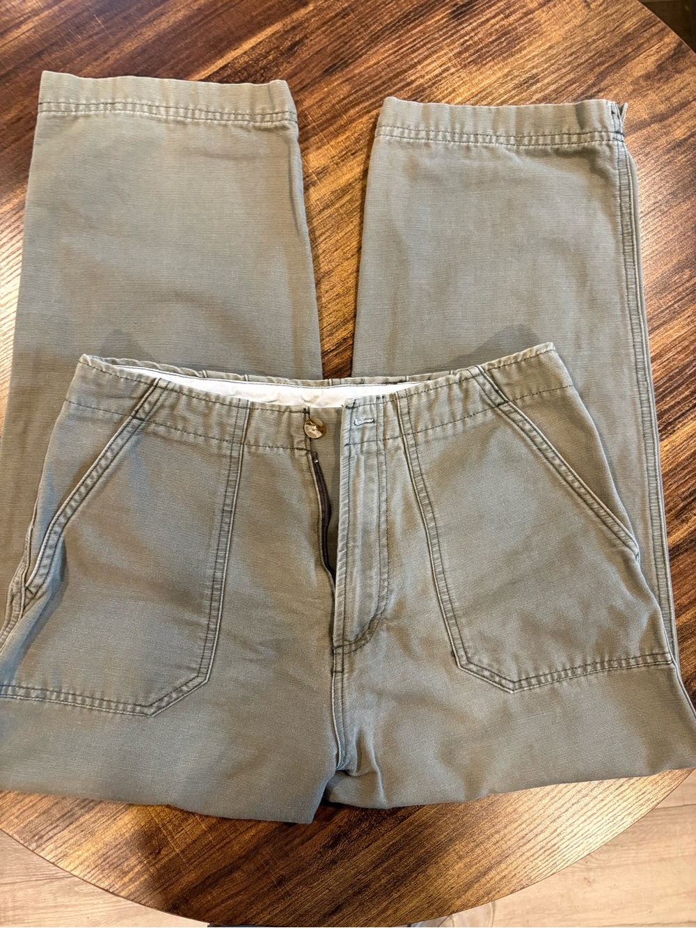 Joe's Jeans Straight-Leg Pants in Olive
